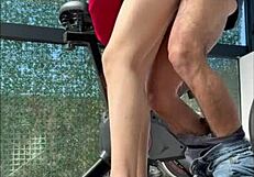 argentine hermanastra sucking cock in gym want to watch?