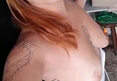 Solo Exhibitionist Flashes Body Teasing Viewers