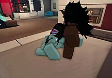 Roblox fish mommies ffm devour big dick then scissor futa pov