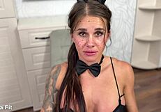 you won't believe these anal tease bunnies creampie explosion