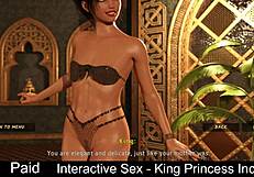 play the king to my interactive princess sex game