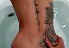 latina teen escort gives sloppy hotel hydro massage blowjob then spreads pussy for raw fuck