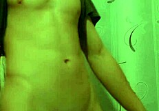 Big Chocolate Pierced Cock Twirls in Dance