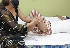 desi bahu massages susar's thick lund then begs chut fuck?