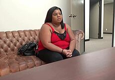 this fat ebony bbw from california screams in pain as that brutal interracial cock stretches her anal wide open