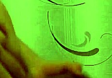 Big Chocolate Pierced Cock Twirls in Dance