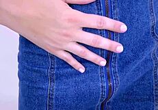 Sultry brunette model fucked raw on sofa audition