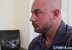 i ride this huge cock in cfnm uniform so good!!