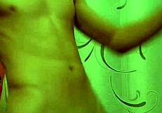 Big Chocolate Pierced Cock Twirls in Dance