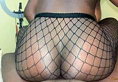 Amateur Ebony Plays Sexy Prostitute Role To Seduce Boyfriend With Creampie Cowgirl Doggystyle