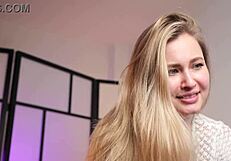 Watch Stella Cardo's sexy wet pussy moves explode before hardcore pounding!!