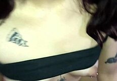 stepsister wakes me for intense morning creampie pounding