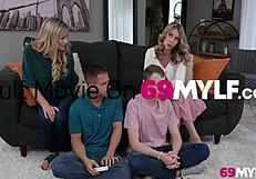 Milf mother-in-law breeds for new generation in raw reality sex.