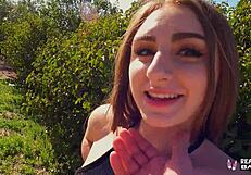 Ever wonder if Penelope Kay can handle anal, deepthroat, and squirt on her first casting?