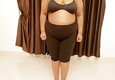 my sexy indian jharkhand girl's big tits make me crave her curves