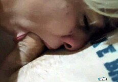 Prima Deepthroats Primo's Monster Cock in Hiding