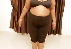 my sexy indian jharkhand girl's big tits make me crave her curves