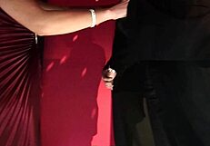 what if big tits brunette milf takes on orgy cocks in heels frenzy?