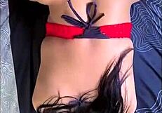 damn this cute 18yo college slut begs for my cock in her tight pussy... folla esa universitaria!