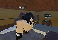Does Roblox girl crave serving her master's monster BBC daily?