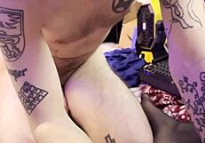 Femdom Strapon Domination Deepthroat Cock Sucking Assault.