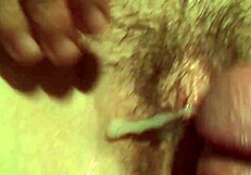 check out this homemade ginger wife creampie masturbation to orgasm 😍🔥