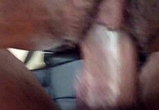 extreme close-up macro pussy pounding ends in juicy creampie