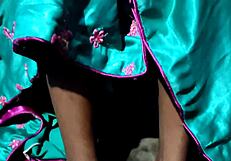 Desi bhabhi drops book to fuck her teacher in bedroom