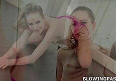 scarlett sage gagging on monster cock throat fuck you won't believe 😩💦