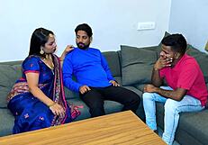 Step bro-in-law bangs huge tits couple!