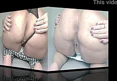 huge ass housewife spreads hole wide on public chats