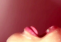 Fucking my friend's Japanese girlfriend close up till cum in mouth