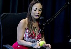 belinha baracho's filthy interview with toys and group sex on sheer red