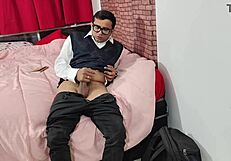 StepMom Catches Me Jerking Fills Her Pussy