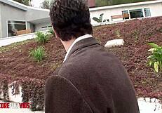 omg two sluts deepthroat thick cock handjob facial cumshot on shaved birthday pussies