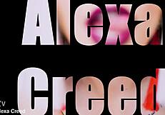 BI-CURIOUS BABE YIELDS TO BRUTAL STRAP-ON DOMINATION