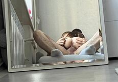 Early Morning Cum on Big Ass Bent Over Doggystyle Fuck