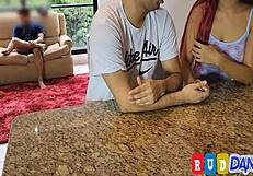 damn that huge ass latina teen squirts hard during homemade anal creampie infidelity fuck