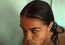 Sexy Latina Stepsister Shower Creampie Fuck