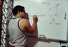 19yo nerd student bangs teacher with trigonometry sex angles