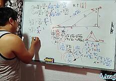 19yo nerd student bangs teacher with trigonometry sex angles