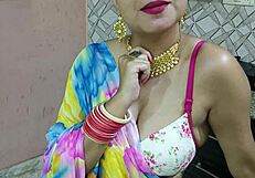 Indian Bhabhi Bent Over Kitchen Doggystyle with Devar First Time Dirty Hindi Talk