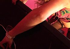 Two Blondes Tease with Double-Ended Dildo Probing