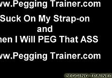 what if my massive black dildo owns you completely in this femdom toy session?