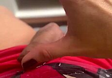 Waking Up to Explosive Transexual Cumshot Delight Crossdressing Ecstasy