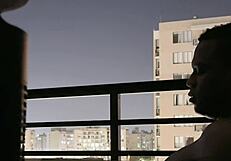 my best friend's boyfriend's cock gets balcony blowjob from braces latina nysdel