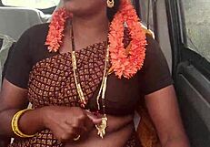 stepmom stepson car fuck with dirty telugu talks on long drive