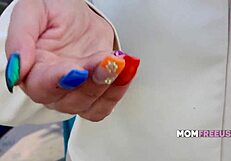 petite blonde milf cougar freeused in hospital office taboo