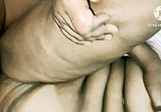 Desi Mommy Begs Lover's Tongue on Pussy Before Hard Doggystyle Pounding!