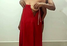 hot indian milf aunty fucks hot teen 18+ bhabhi in rough bed chudai action